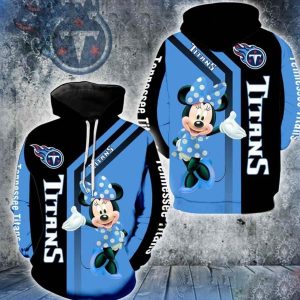 Tennessee Titans Minnie Mouse New 3D Hoodie