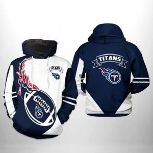Tennessee Titans NFL Classic 3D Printed Hoodie