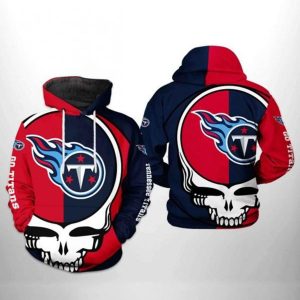 Tennessee Titans NFL Grateful Dead 3D Printed Hoodie