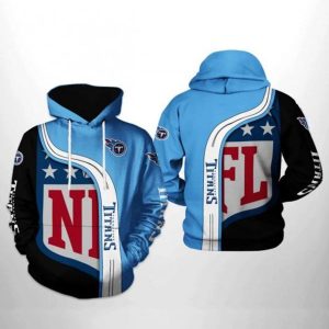 Tennessee Titans NFL Team 3D Hoodie