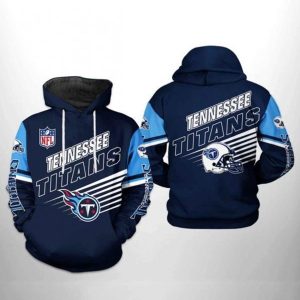 Tennessee Titans NFL Team 3D Printed Hoodie