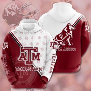 Texas AM Sport Hoodie 3D