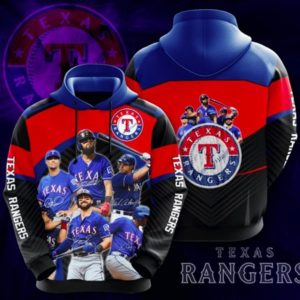 Texas Rangers Baseball Club Sport Hoodie