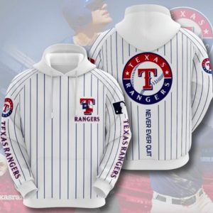 Texas Rangers Hoodie 3d