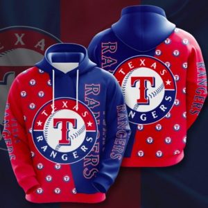 Texas Rangers T Basic Hoodie 3D