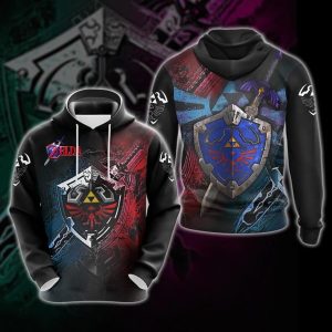The Legend Of Zelda Unisex 3D Hoodie