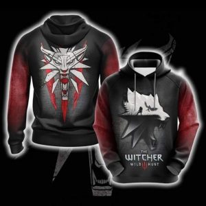 The Witcher 3 Wild Hunt 3D Hoodie