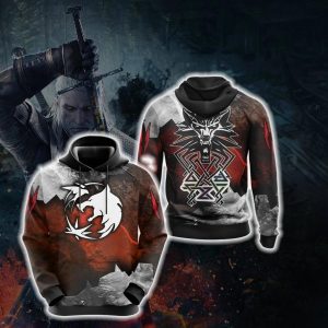 The Witcher Symbol 3D Hoodie