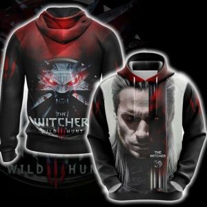 The Witcher Wild Hunt New Look Unisex 3D Hoodie