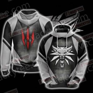 The Witcher Wild Hunt Unisex 3D Hoodie