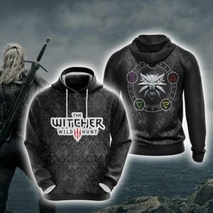 The Witcher Wild Hunt Unisex Hoodie 3D