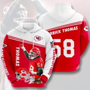 Thomas 58 Red Hoodie 3d