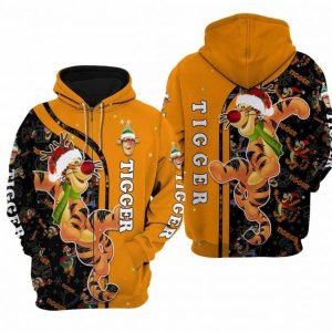 Tigger Disney Christmas Unisex Hoodie 3D