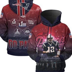 Tom Brady New England Patriots 3D Hoodie