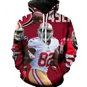 Torrey Smith San Francisco 49ers 3D Hoodie