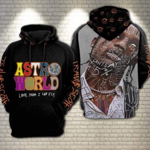 Travis Scott Men Women All Over Print 3D Hoodie