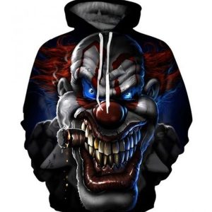 Twisted Metal Crazy Clown 3D Printed Hoodie