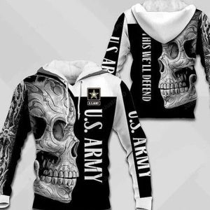 US ARMY 3D All Over Printed Hoodie