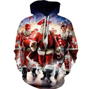 Unisex 3D Christmas Hoodies Cool Hoodie