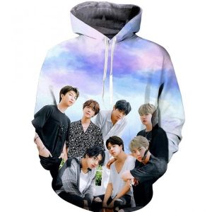 Unisex Bts Hoodie 3D