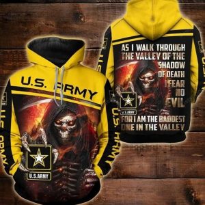 Us Army 3D All Over Printed Hoodie