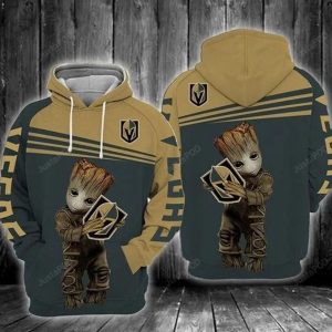 Vegas Golden Knights Groot 3D All Over Printed Hoodie 3D