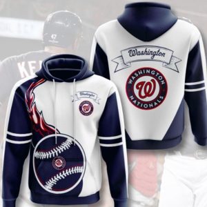 Washington Nationals W Hoodie 3D