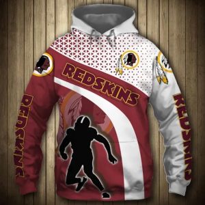 Washington Redskins NFL Hoodie 3D