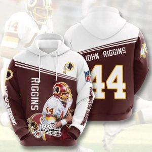 Washington Redskins No2092 Custom Hoodie 3D