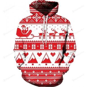 White For Unisex 3d All Over Print Hoodie