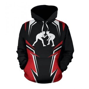 Wrestling 3D All Over Print Hoodie
