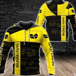 Wu Tang Band 3d All Over Printed Hoodie New