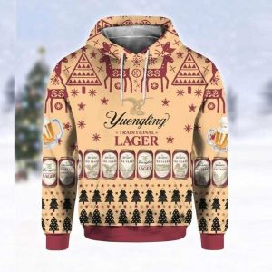 Yuengling Lager Beer 3D Hoodie