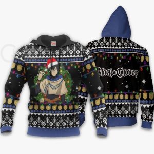 Yuno Black Clover Anime Xmas Gift Hoodie 3D