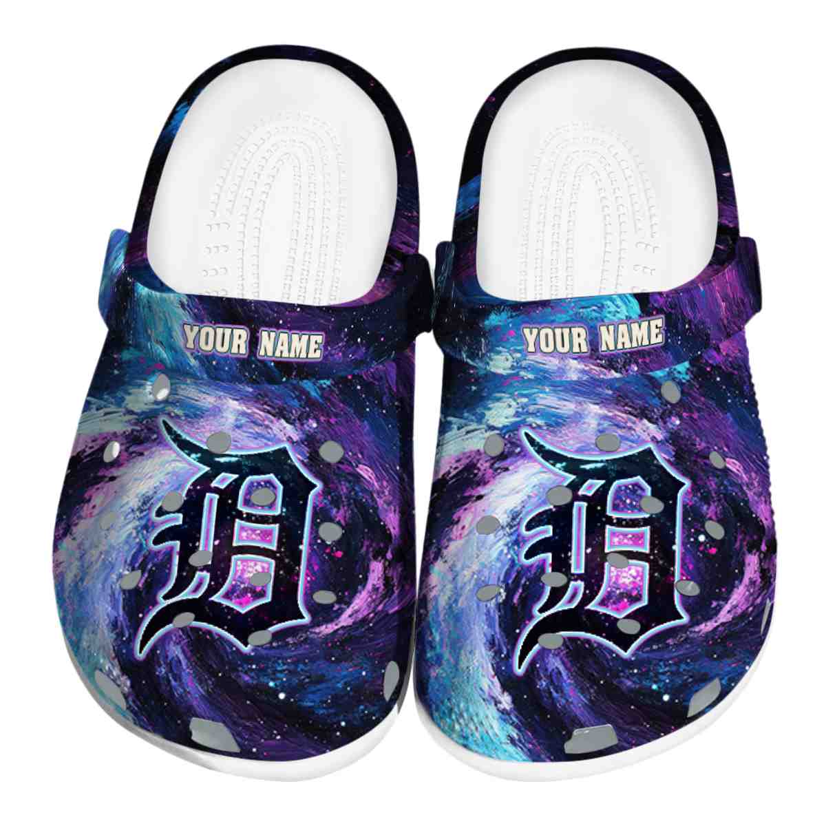 Detroit Tigers MLB Sport Crocs Crocband Clogs Shoes Comfortable For Men Women and Kids