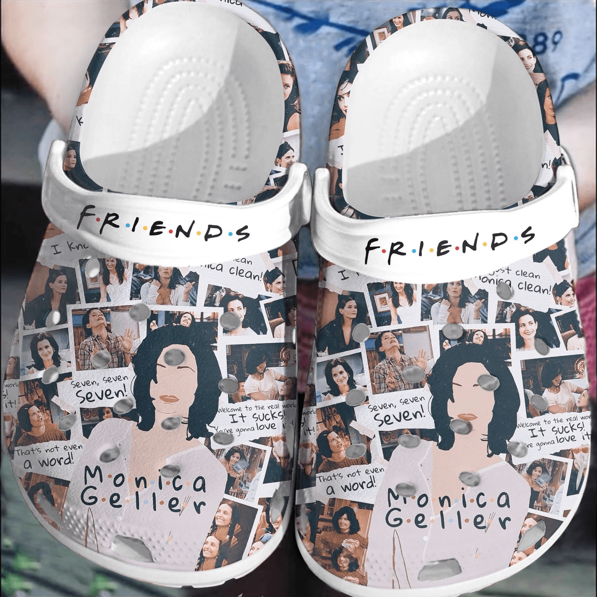Friend Crocs Crocband Clogs Shoes Comfortable for men women