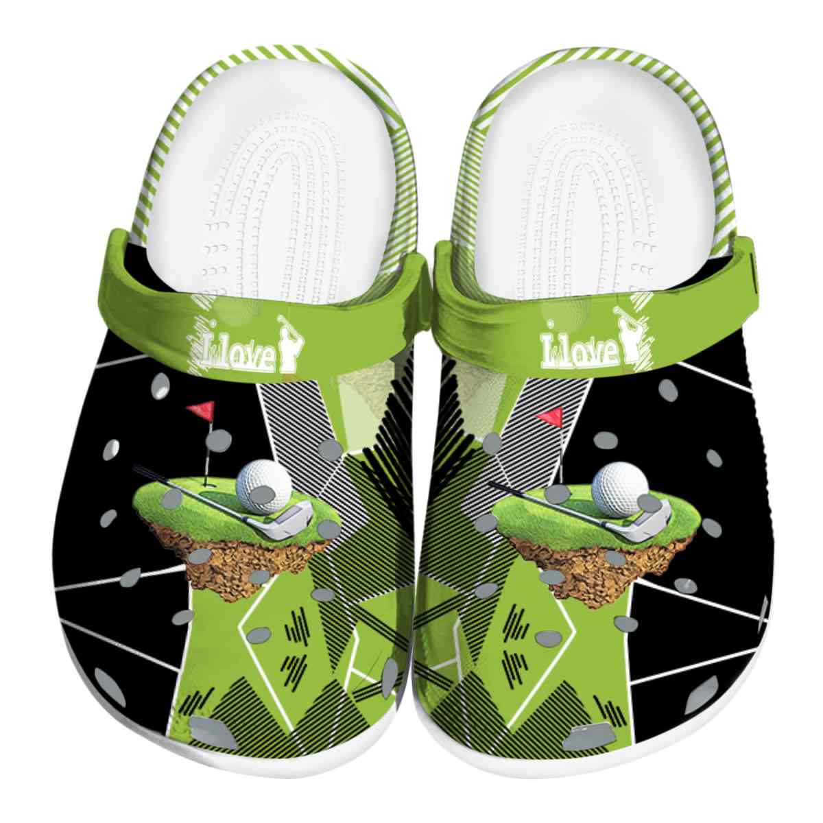 Golf Sport Crocs Crocband Clogs Shoes Comfortable For Men Women and Kids