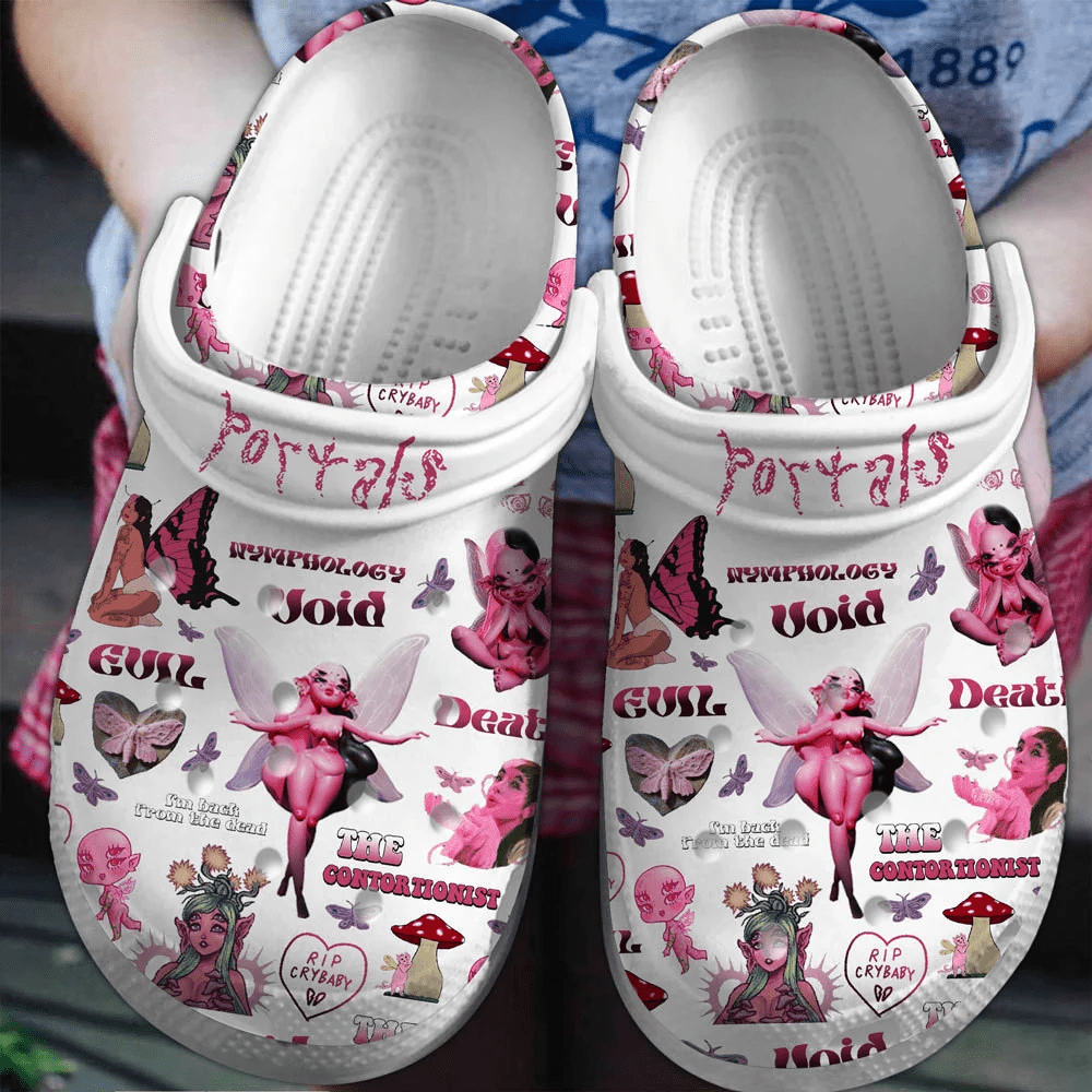Melanie Martinez Singer Music Crocs Crocband Clogs Shoes Comfortable For Men Women and Kids