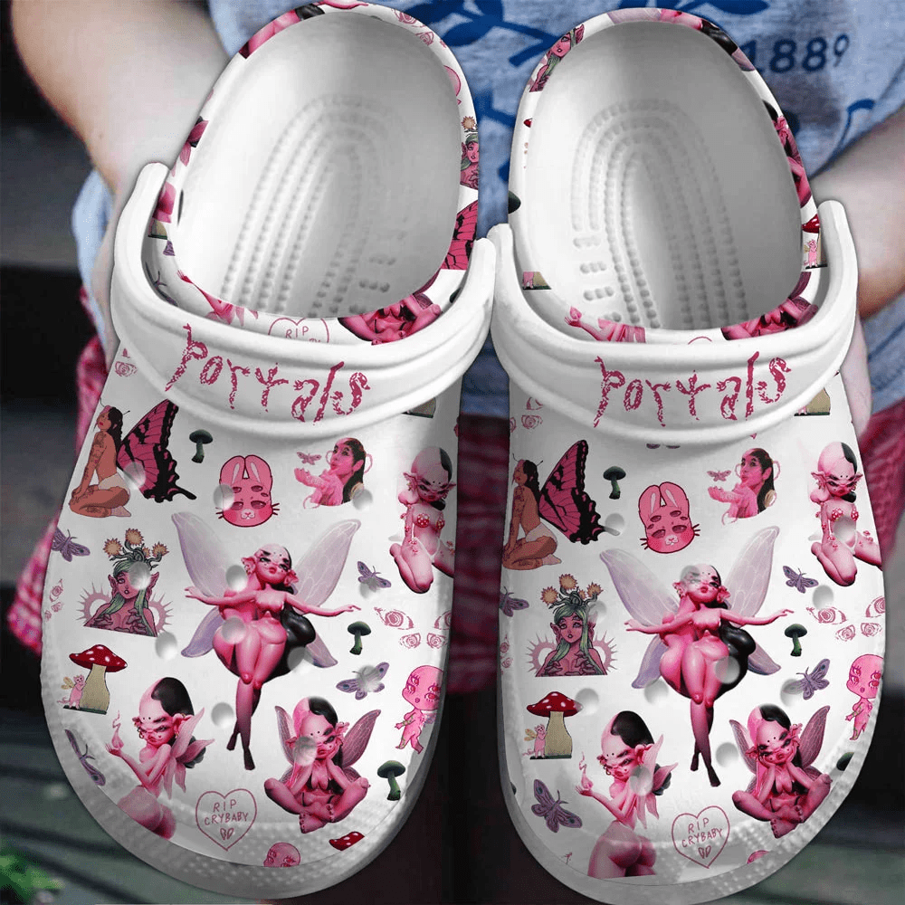Melanie Martinez Singer Music Crocs Crocband Clogs Shoes Comfortable For Men Women and Kids