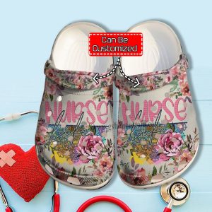 Nurse Life Flower Women Shoes Gift Step Mom