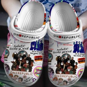 OneRepublic Music Band Crocs Crocband Clogs Shoes For Men Women and Kids