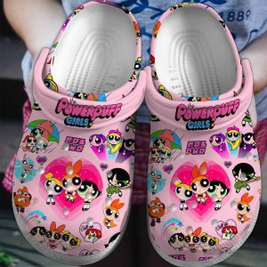 The Powerpuff Girls
Cartoon Crocs Crocband Clogs Shoes For Men Women and Kids